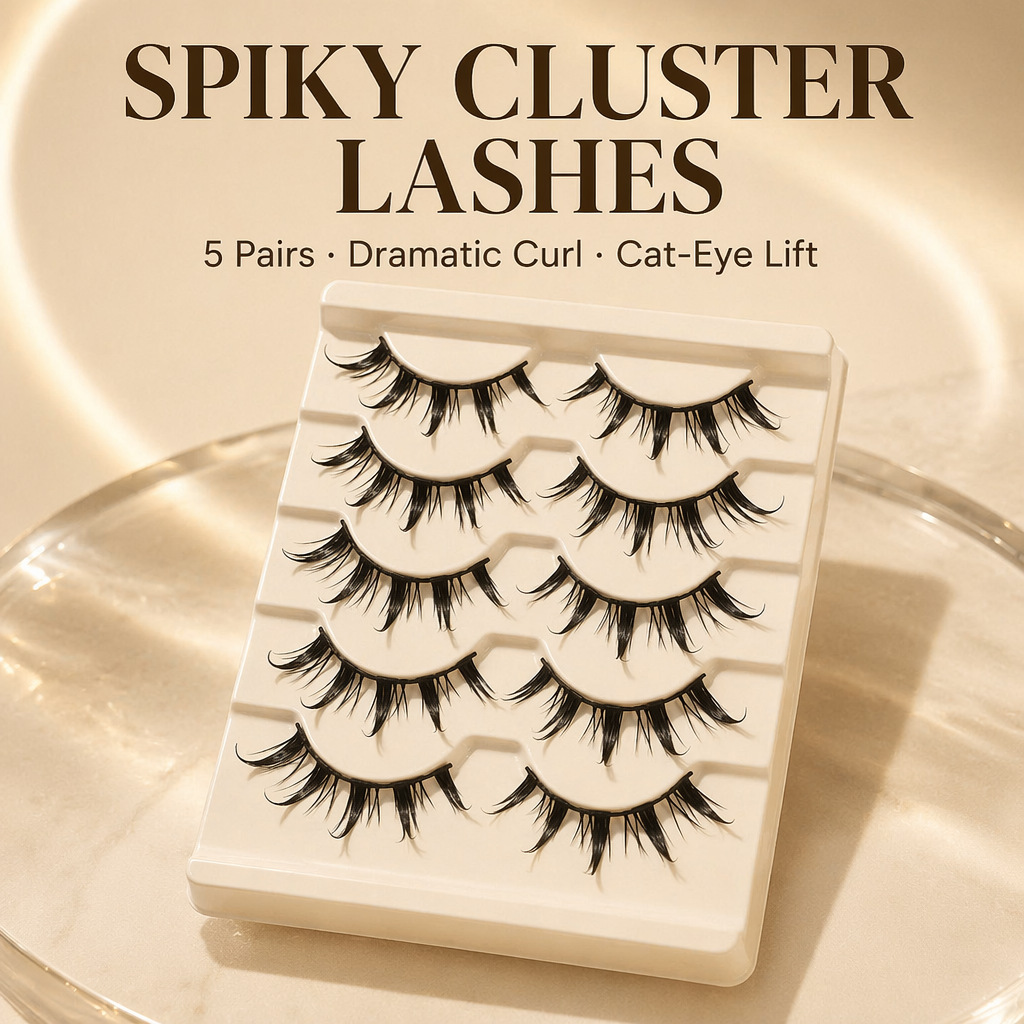 Eyelash Extension Japanese Style - Cosplay nepwimpers 5 stuks Little Devil