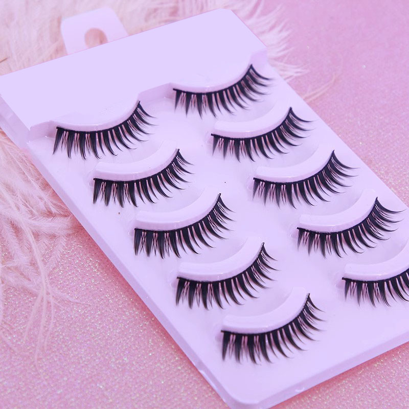 Eyelash Extension Japanese Style - Handgemaakte 5 paar Japanse stijl kleine