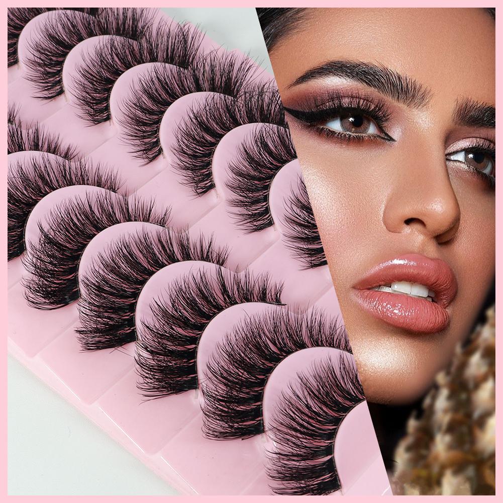 Eyelash Extension For Big Eyes - Volledige Pluizige Valse Wimper Vos Wimpers