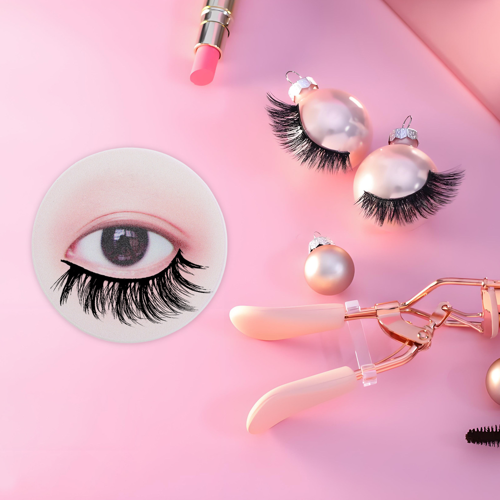 Eyelash Extension Salon - 3 stuks Lash Extension oefenplaten zwart
