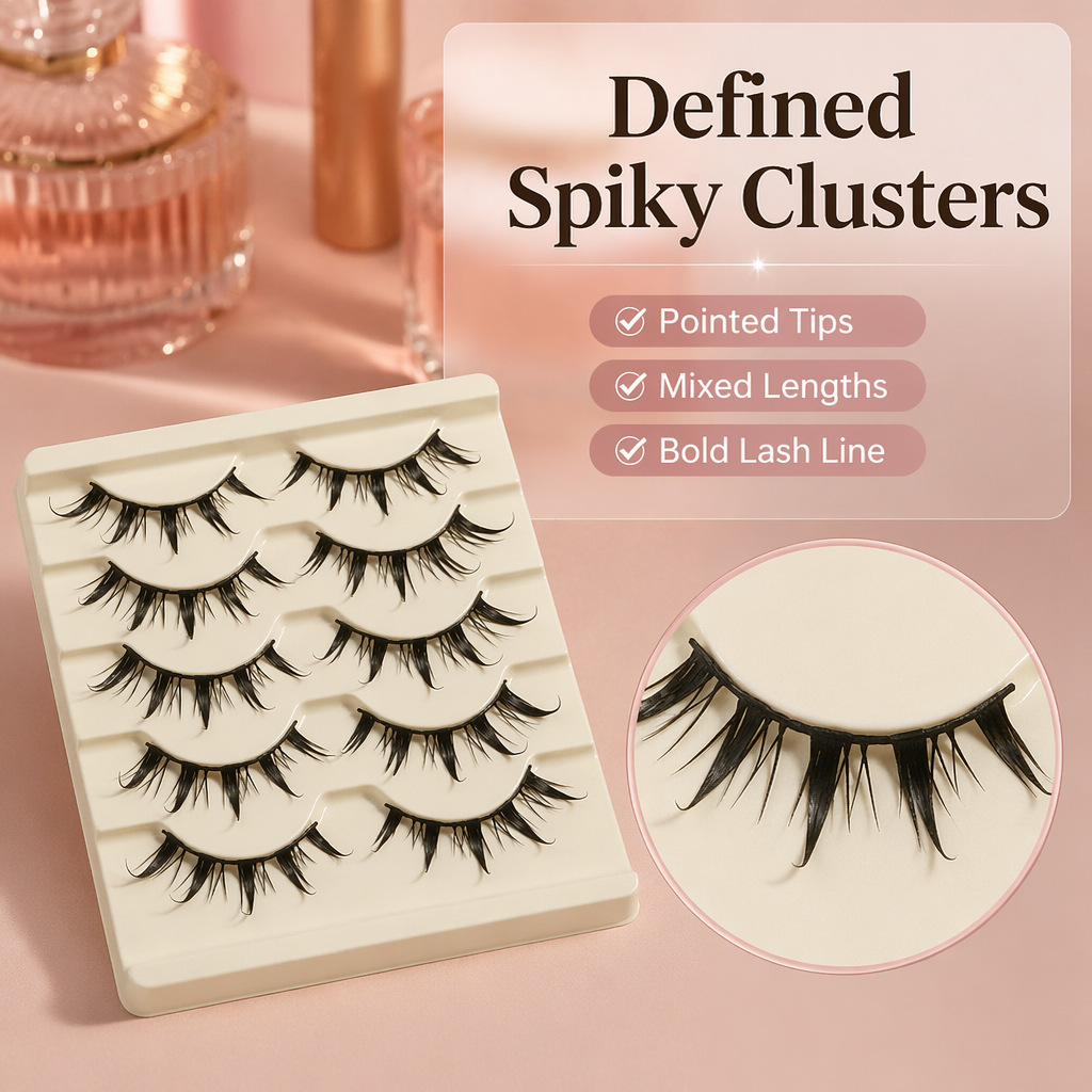 Cosplay nepwimpers 5 stuks Lit - Eyelash Extension Japanese Style recensie en prijs