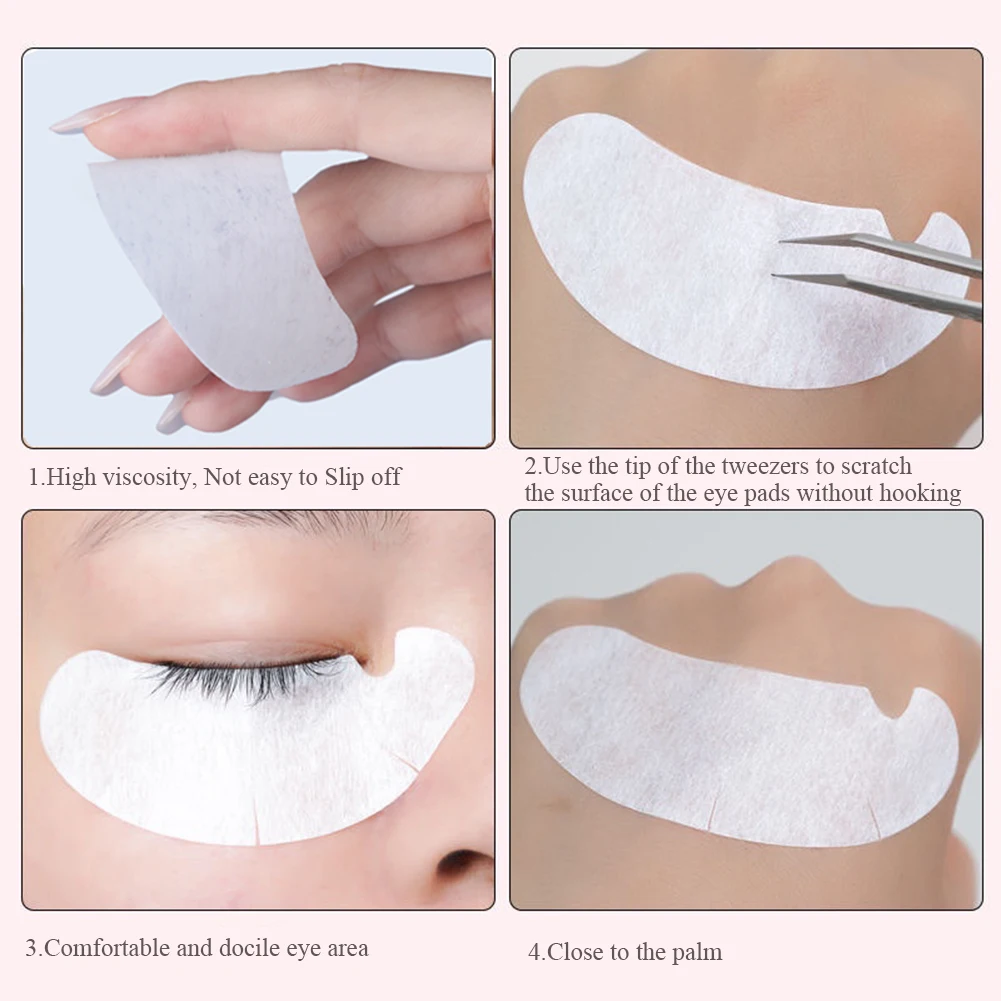 50/100PCS U-vorm Wimper Pads G - Eyelash Extension Eye Mask recensie en prijs