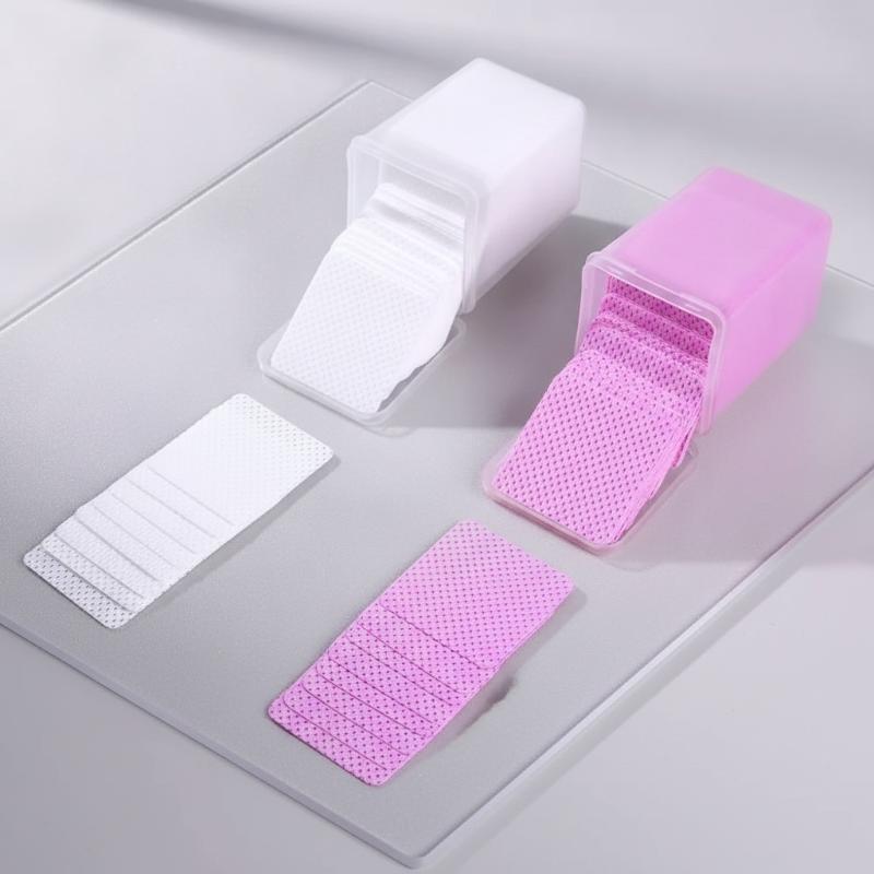 200 stuks pluisvrije nageldoek - Eyelash Extension Salon recensie en prijs
