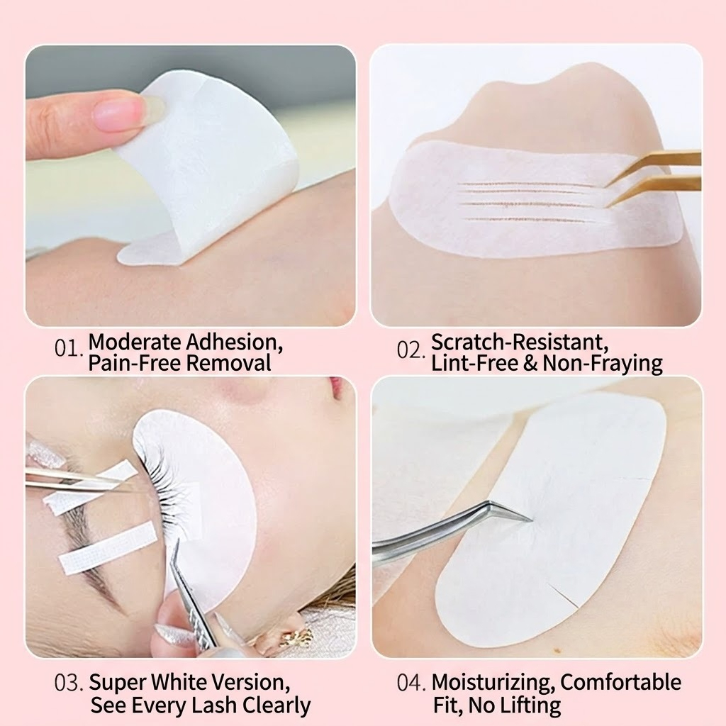 50 Paar U-vormige Onderoogpatc - Eyelash Extension Eye Mask recensie en prijs