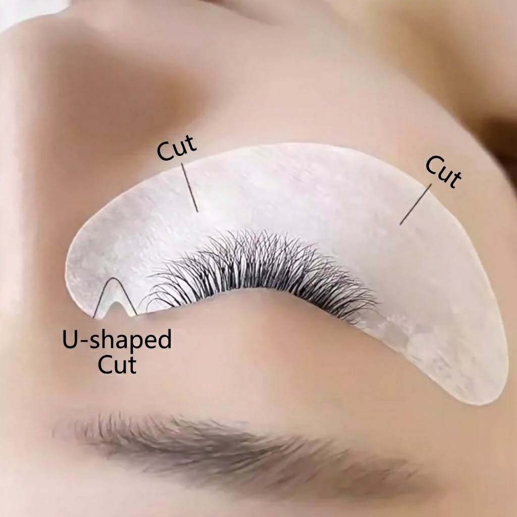 50 Paar U-vormige Onderoogpatc - Eyelash Extension Eye Mask recensie en prijs