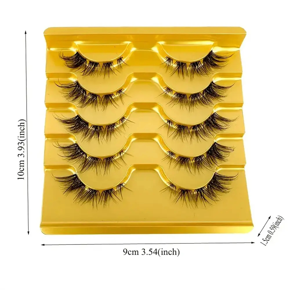5 Paar Wimpers Onzichtbare Ste - Eyelash Extension For Big Eyes recensie en prijs