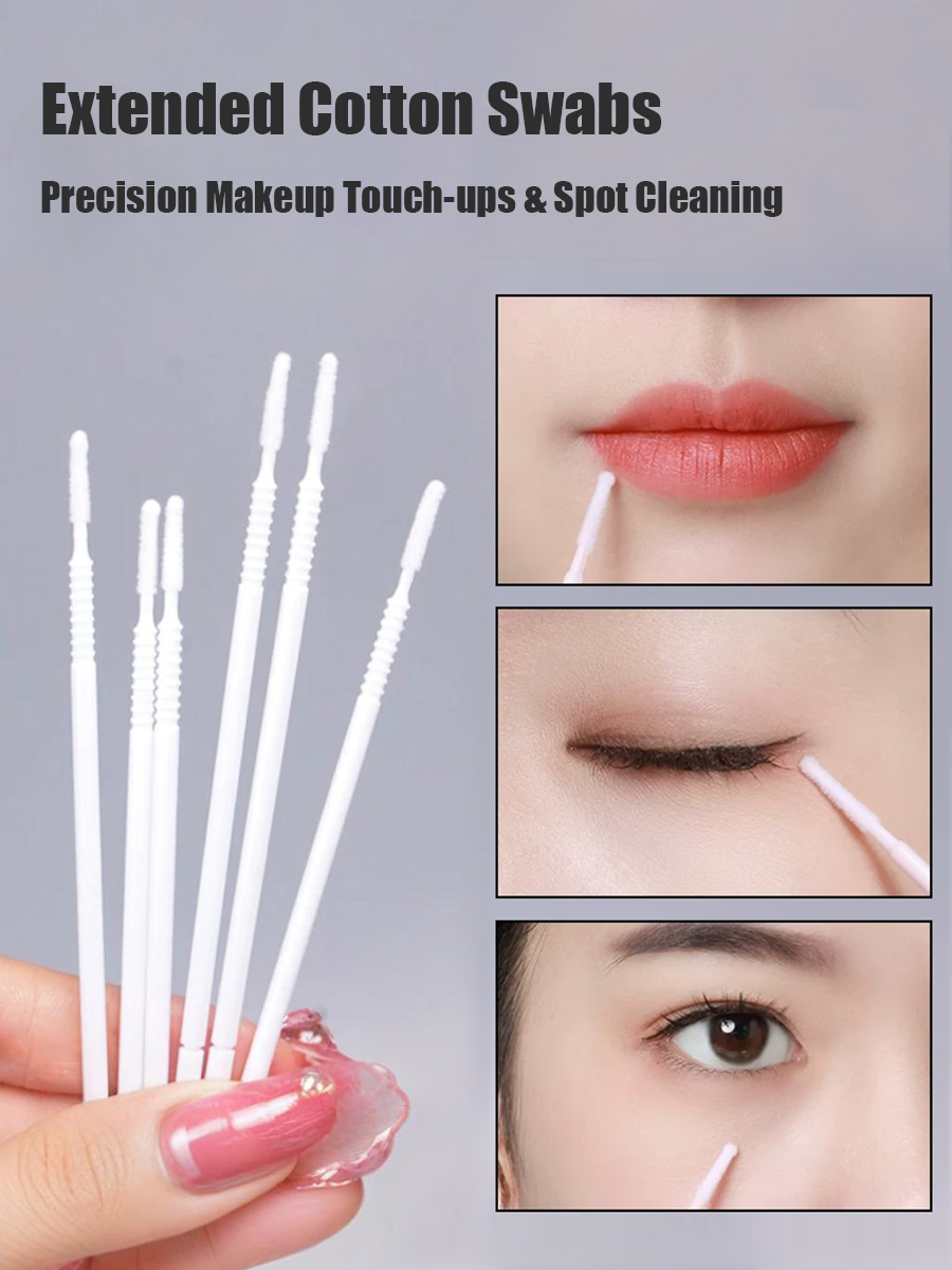 Wegwerp lange wattenstaafjes W - Eyelash Extension Salon recensie en prijs