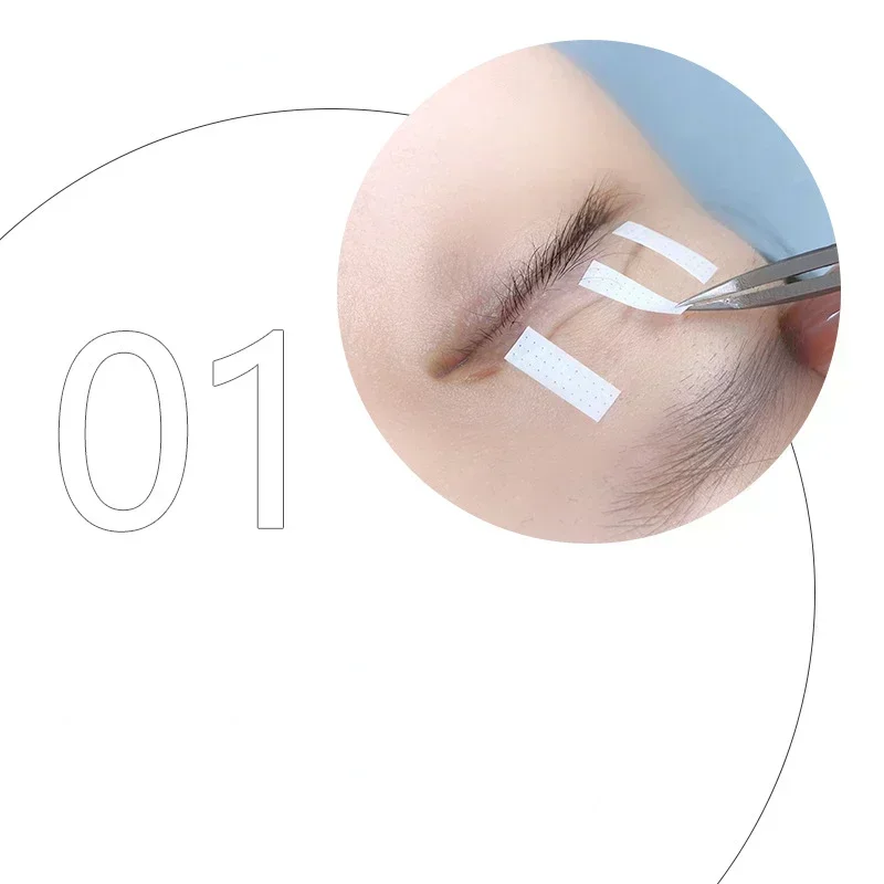 4MM Wimperlifting Tape Ademend - Eyelash Extension Eye Mask recensie en prijs