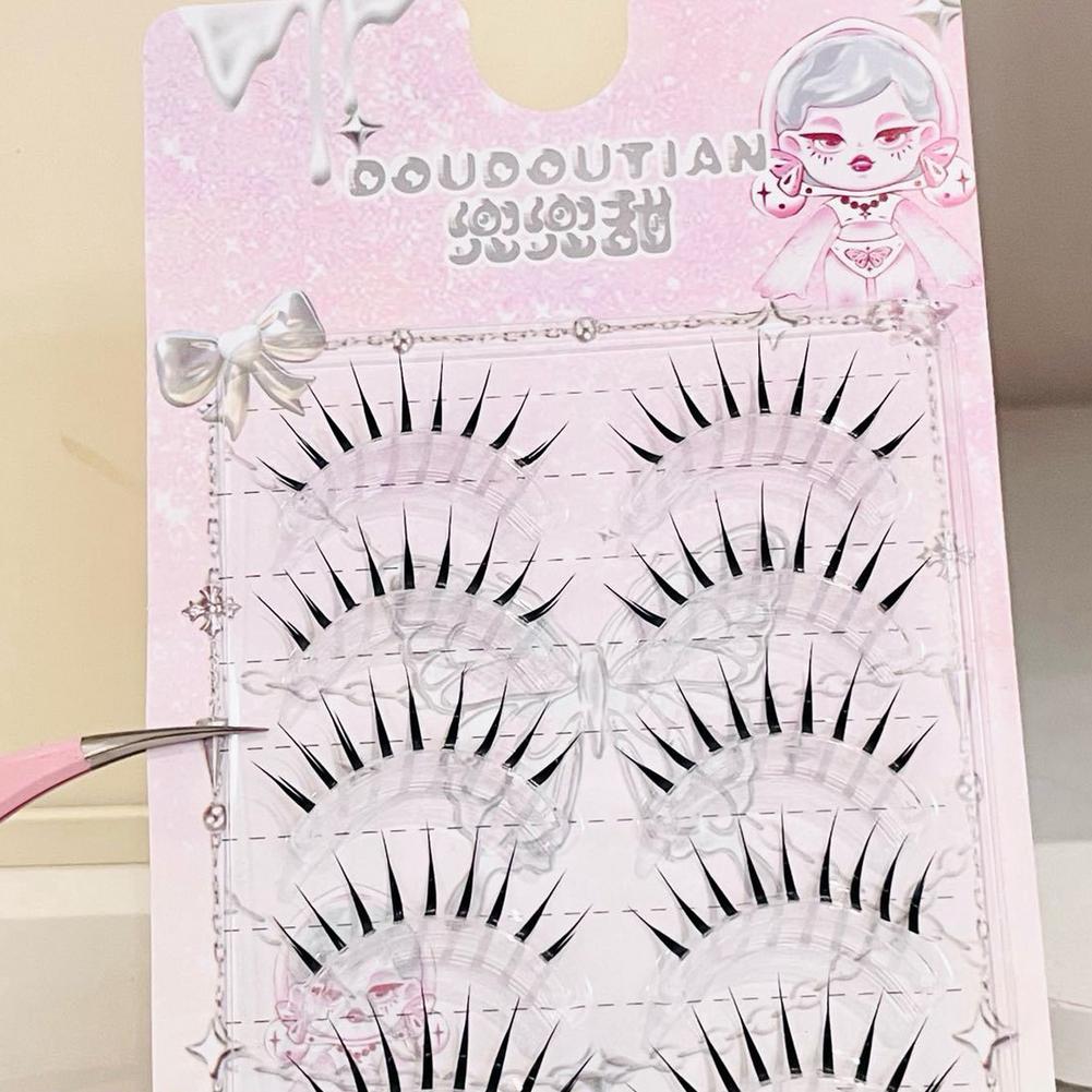 5 paar natuurlijke valse wimpe - Eyelash Extension Japanese Style recensie en prijs