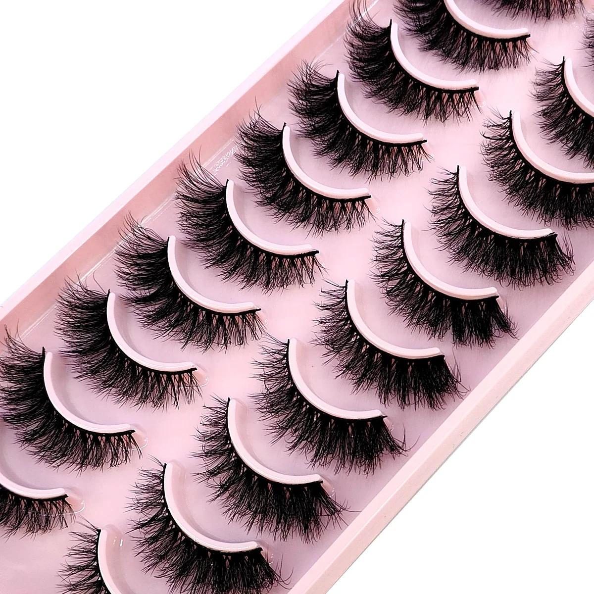 HBZGTLAD 10 Pairs 3D Nertsenha - Eyelash Extension For Big Eyes recensie en prijs