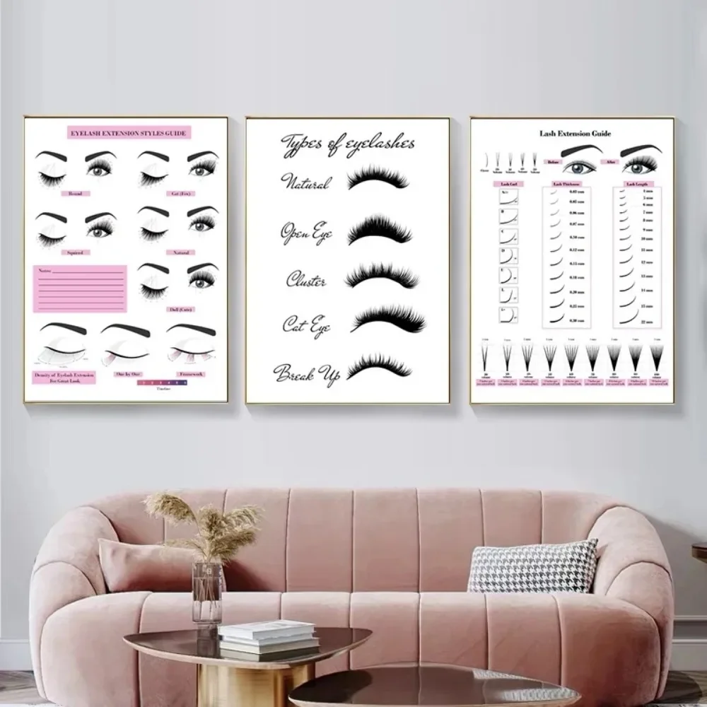 Canvas Schilderij HD Print Muu - Eyelash Extension Salon recensie en prijs