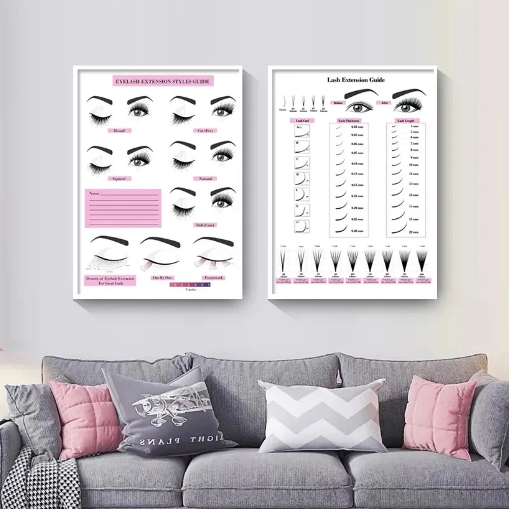 Canvas Schilderij HD Print Muu - Eyelash Extension Salon recensie en prijs