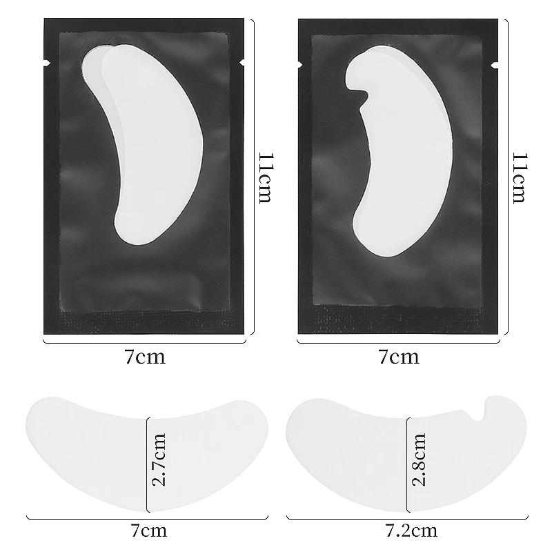 50-500 Paar Oogpatches Wimperv - Eyelash Extension Eye Mask recensie en prijs