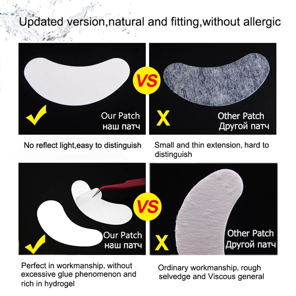 100 Paar Groothandel Hydrogel  - Eyelash Extension Eye Mask recensie en prijs