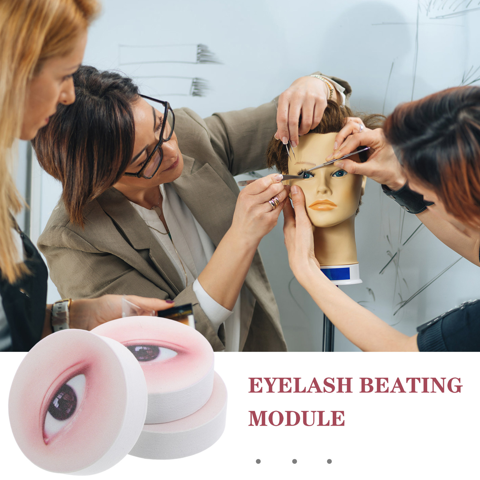 3 stuks Lash Extension oefenpl - Eyelash Extension Salon recensie en prijs