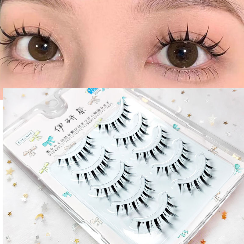 Nieuwe Stijl 5 Paar Vrouwen Na - Eyelash Extension Japanese Style recensie en prijs