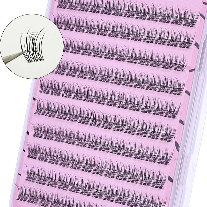 Pluizige zelfklevende valse wi - Eyelash Extension Full Set recensie en prijs
